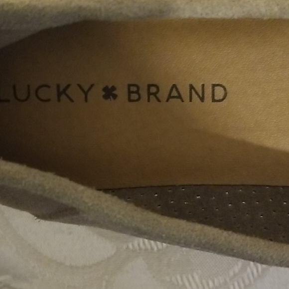 Lucky Brand Suede Loafer Shoes NWT - Picture 6 of 7